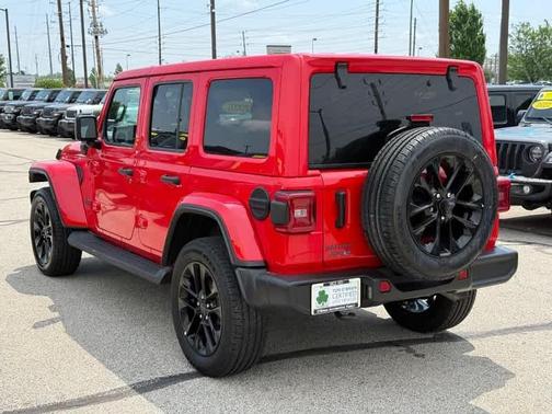 Firecracker Red Clearcoat 2025 Jeep Wrangler 4xe Sahara