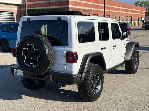Bright White Clearcoat 2023 Jeep Wrangler 4xe Rubicon