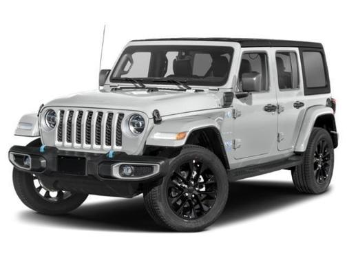 Bright White Clearcoat 2023 Jeep Wrangler 4xe Rubicon