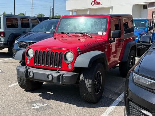 Flame Red Clearcoat 2014 Jeep Wrangler Sport