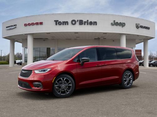 Red 2026 Chrysler Pacifica Select