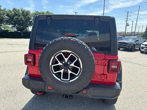 Firecracker Red Clearcoat 2024 Jeep Wrangler Rubicon