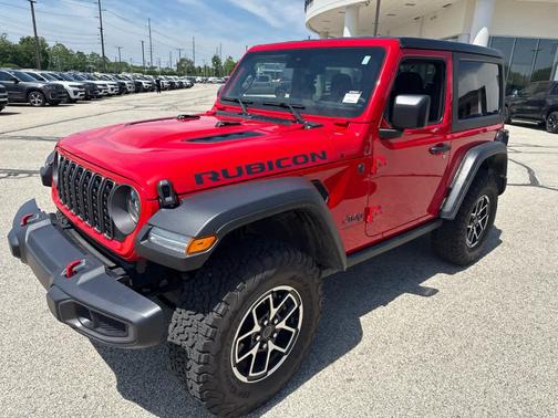 Firecracker Red Clearcoat 2024 Jeep Wrangler Rubicon