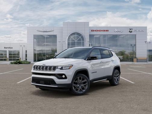 Bright White Clearcoat 2026 Jeep Compass Limited