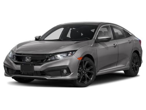 Lunar Silver Metallic 2020 Honda Civic Sport