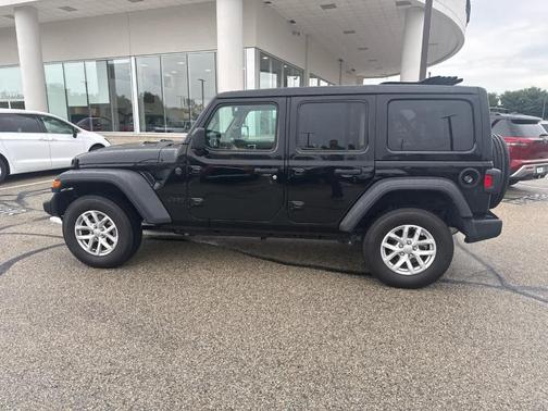 Black Clearcoat 2023 Jeep Wrangler Sport S