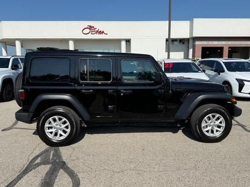 Black Clearcoat 2023 Jeep Wrangler Sport S