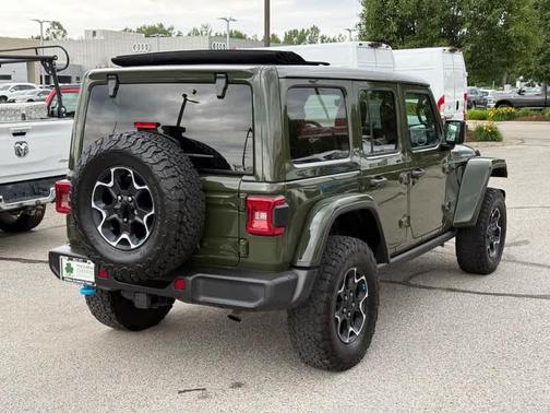 Sarge Green Clearcoat 2023 Jeep Wrangler 4xe Rubicon