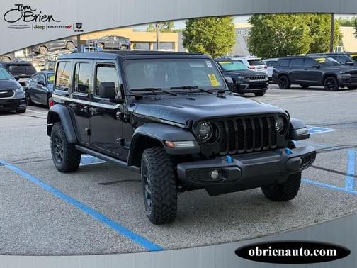 Black Clearcoat 2023 Jeep Wrangler 4xe Base