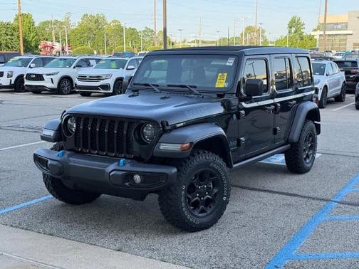 Black Clearcoat 2023 Jeep Wrangler 4xe Base