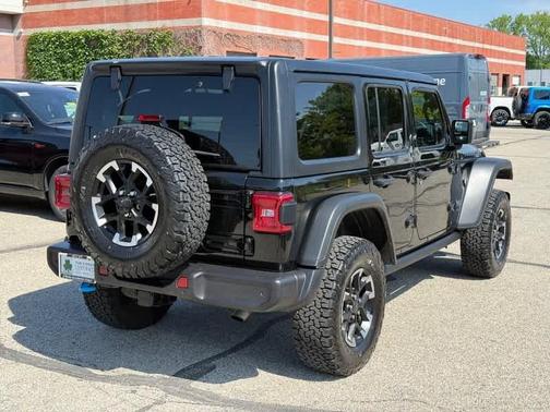 Black Clearcoat 2025 Jeep Wrangler 4xe Rubicon