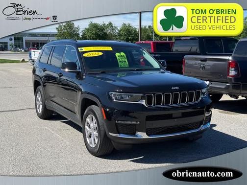 Diamond Black 2022 Jeep Grand Cherokee L Limited