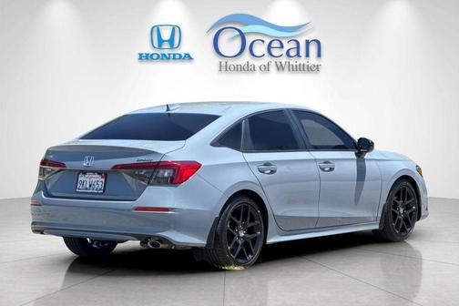 Sonic Gray Pearl 2024 Honda Civic Sport