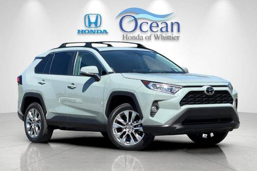 Lunar Rock 2021 Toyota RAV4 XLE Premium