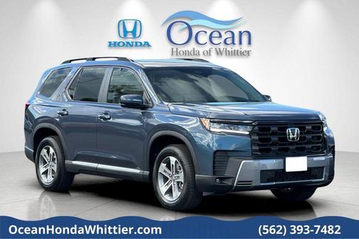 Smoke Blue 2026 Honda Pilot EX-L