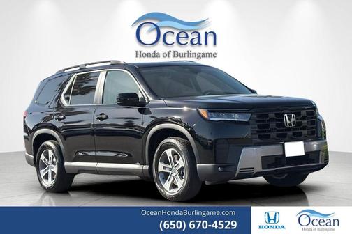 Crystal Black Pearl 2026 Honda Pilot EX-L