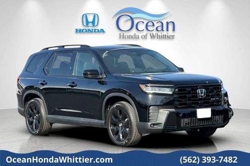 Crystal Black Pearl 2026 Honda Pilot Black Edition