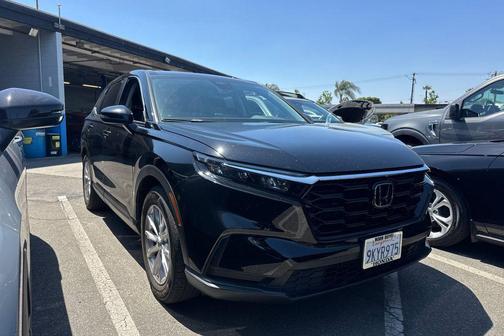 Crystal Black Pearl 2024 Honda CR-V EX