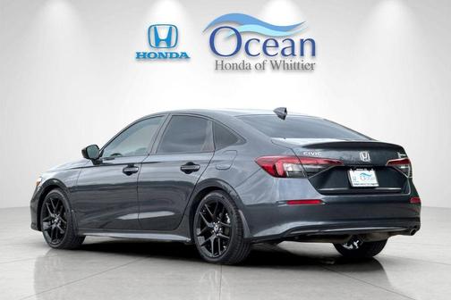 Meteorite Gray Metallic 2025 Honda Civic Sport