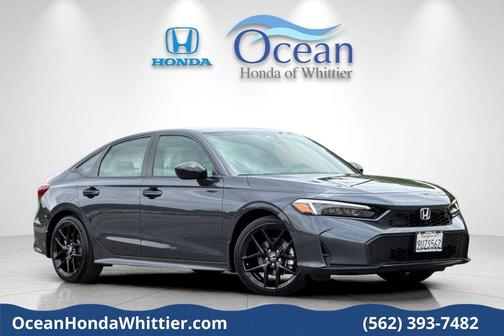 Meteorite Gray Metallic 2025 Honda Civic Hybrid