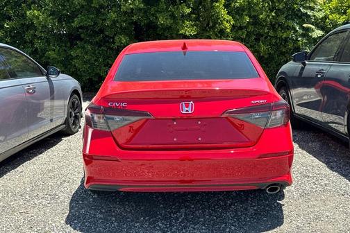 Rallye Red 2025 Honda Civic Sport