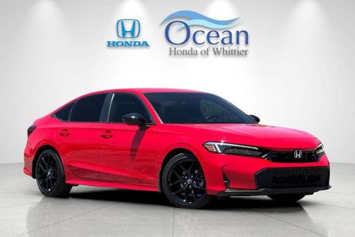 Rallye Red 2025 Honda Civic Sport