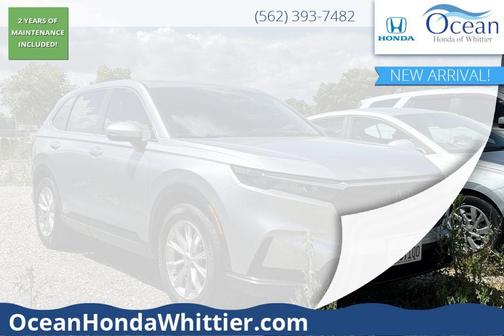 Lunar Silver Metallic 2024 Honda CR-V EX-L