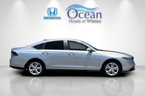 Solar Silver Metallic 2025 Honda Accord LX