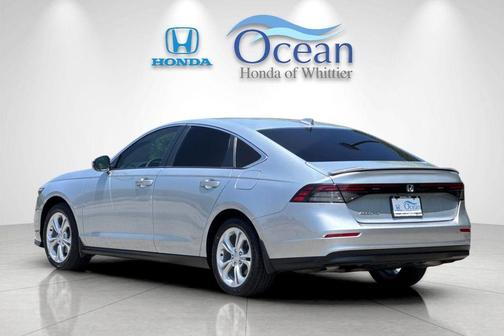 Solar Silver Metallic 2025 Honda Accord LX