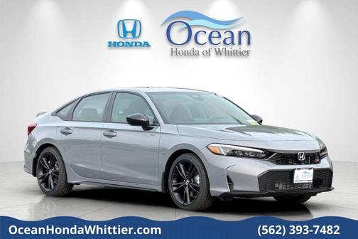 Urban Gray Pearl 2026 Honda Civic Si Base