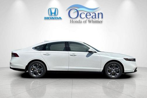 Platinum White Pearl 2026 Honda Accord Hybrid EX-L