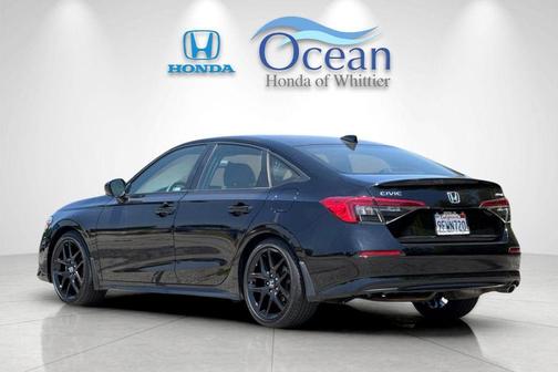 Crystal Black Pearl 2023 Honda Civic Sport