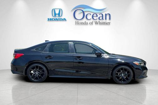 Crystal Black Pearl 2023 Honda Civic Sport