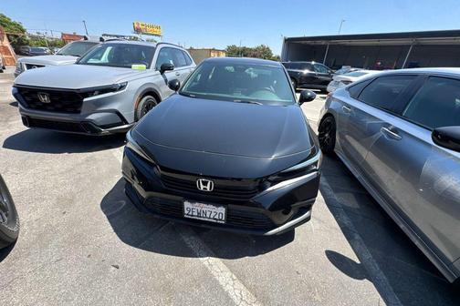 Crystal Black Pearl 2023 Honda Civic Sport