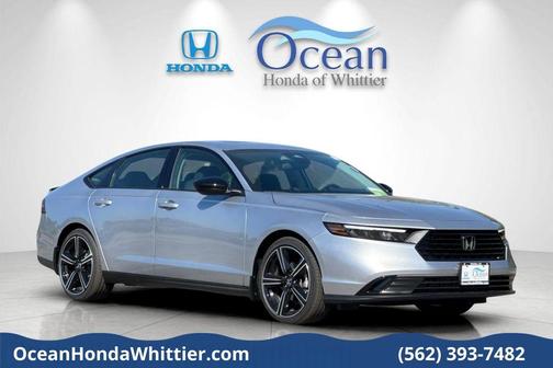 Solar Silver Metallic 2026 Honda Accord SE