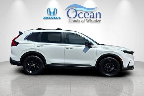 Platinum White Pearl 2023 Honda CR-V Hybrid Sport