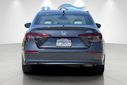Meteorite Gray Metallic 2025 Honda Civic Hybrid TOURING