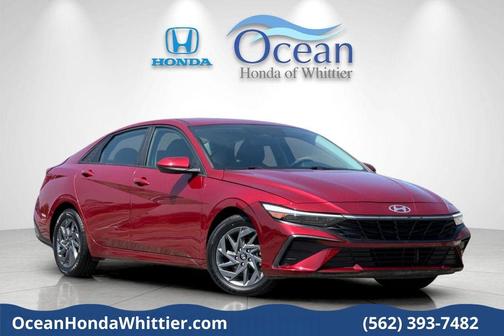Red 2024 Hyundai ELANTRA SEL
