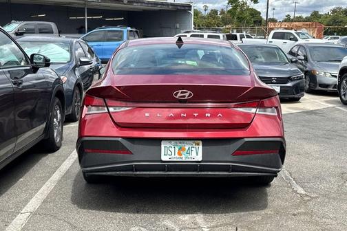 Red 2024 Hyundai ELANTRA SEL