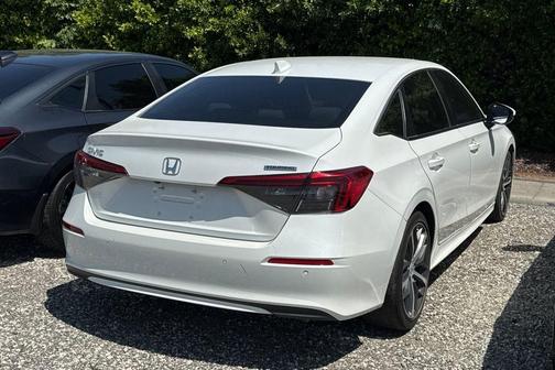 Platinum White Pearl 2024 Honda Civic Touring