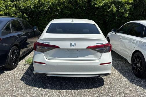 Platinum White Pearl 2024 Honda Civic Touring