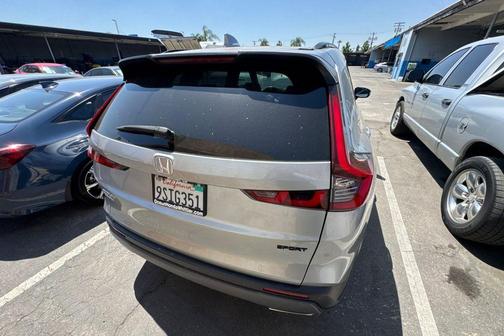 Solar Silver Metallic 2025 Honda CR-V Hybrid Sport-L