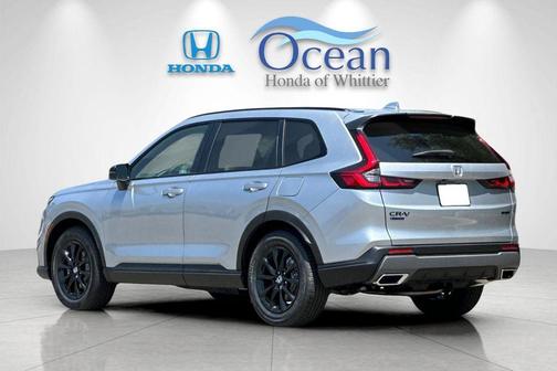 Solar Silver Metallic 2026 Honda CR-V Hybrid Sport