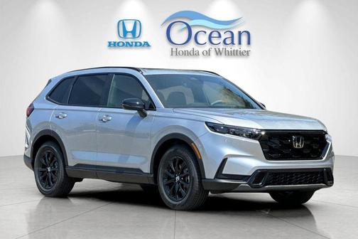 Solar Silver Metallic 2026 Honda CR-V Hybrid Sport