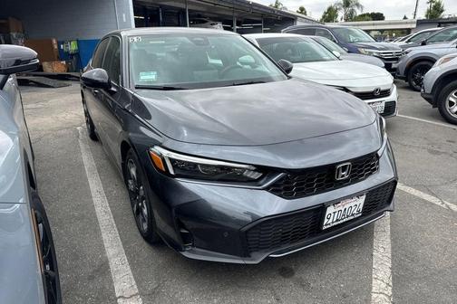 Meteorite Gray Metallic 2025 Honda Civic Hybrid TOURING
