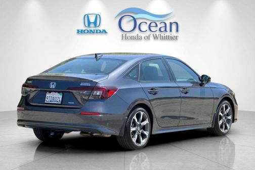 Meteorite Gray Metallic 2025 Honda Civic Hybrid TOURING