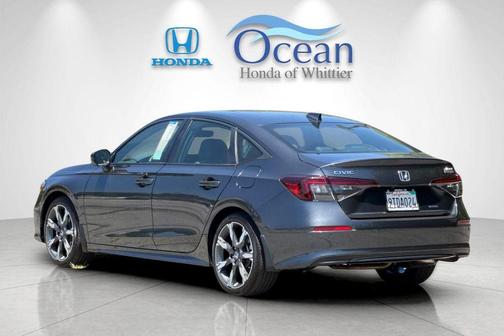 Meteorite Gray Metallic 2025 Honda Civic Hybrid TOURING