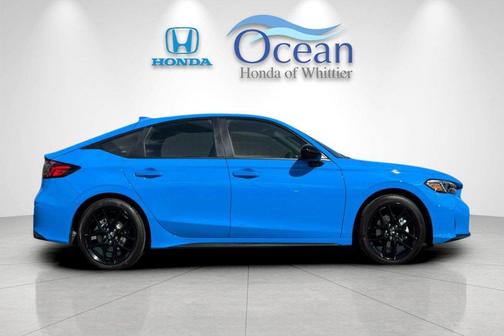 Boost Blue Pearl 2026 Honda Civic Hybrid Sport