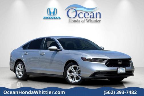 Lunar Silver Metallic 2023 Honda Accord LX