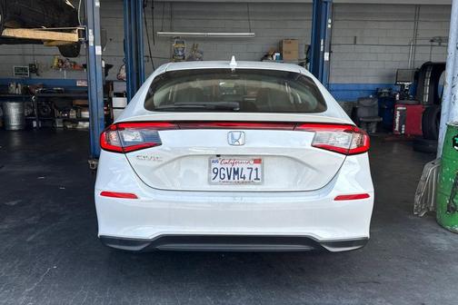 Platinum White Pearl 2023 Honda Civic EX-L